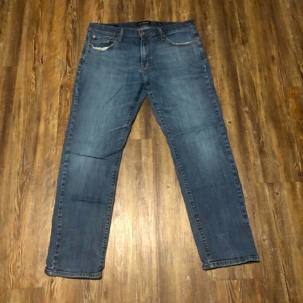 Lucky Brand Jeans Men's 36x30 221 Straight Leg High Rise Classic Denim